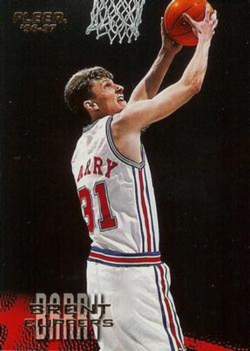 #48 Brent Barry - Los Angeles Clippers - 1996-97 Fleer Basketball