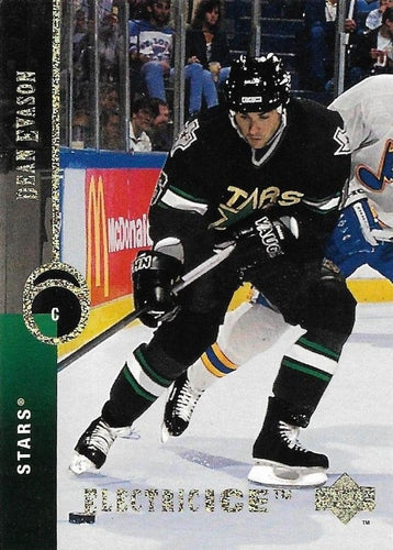 #48 Dean Evason - Dallas Stars - 1994-95 Upper Deck Hockey - Electric Ice