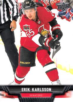 #48 Erik Karlsson - Ottawa Senators - 2013-14 Upper Deck Hockey