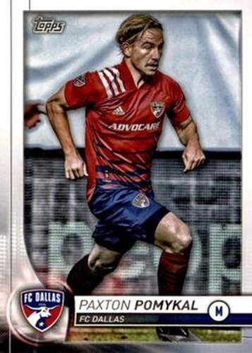 #48 Paxton Pomykal - FC Dallas - 2020 Topps MLS Soccer