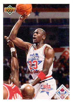 #48 All-Star Checklist Michael Jordan - Chicago Bulls - 1991-92 Upper Deck Basketball
