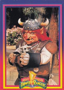 #48 Gnarly Gnome - 1994 Collect-A-Card Power Rangers