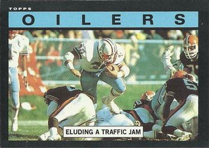 #248 Oilers Team Leaders - Houston Oilers - 1985 Topps Football