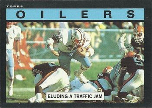 #248 Oilers Team Leaders - Houston Oilers - 1985 Topps Football