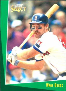 #48 Wade Boggs - Boston Red Sox - 1993 Select Baseball