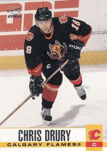 #48 Chris Drury - Calgary Flames - 2003-04 Pacific Hockey