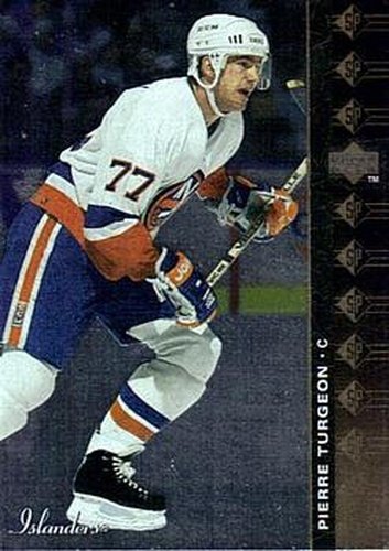 #SP-48 Pierre Turgeon - New York Islanders - 1994-95 Upper Deck Hockey - SP