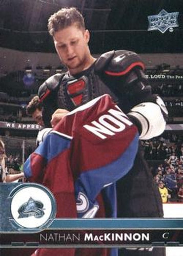 #48 Nathan MacKinnon - Colorado Avalanche - 2017-18 Upper Deck Hockey