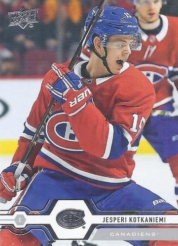 #48 Jesperi Kotkaniemi - Montreal Canadiens - 2019-20 Upper Deck Hockey