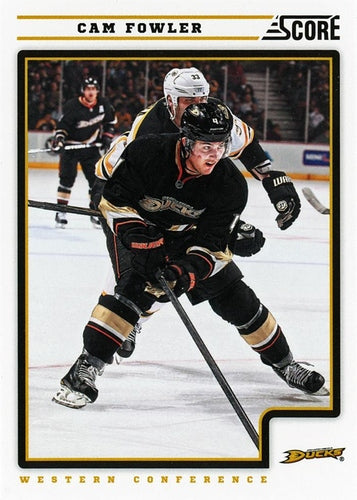 #48 Cam Fowler - Anaheim Ducks - 2012-13 Score Hockey