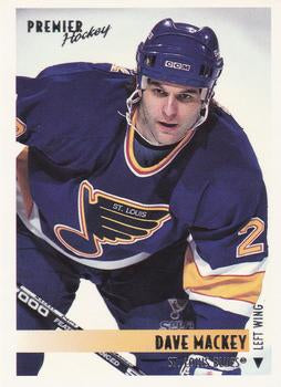 #48 Dave Mackey - St. Louis Blues - 1994-95 O-Pee-Chee Premier Hockey