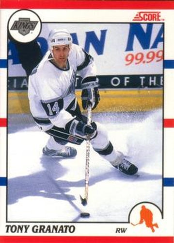 #48 Tony Granato - Los Angeles Kings - 1990-91 Score Canadian Hockey