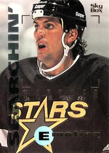 #48 Kevin Hatcher - Dallas Stars - 1995-96 SkyBox E-Motion Hockey