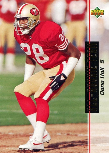 #48 Dana Hall - San Francisco 49ers - 1993 Upper Deck Football