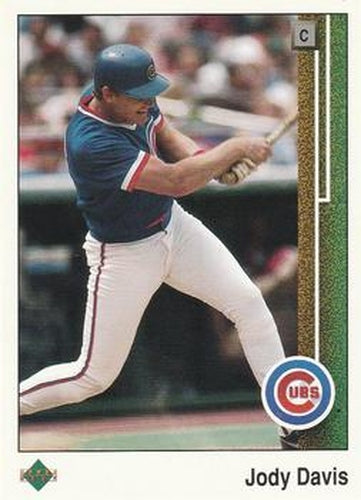 #148 Jody Davis - Chicago Cubs - 1989 Upper Deck Baseball