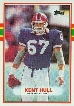 #48 Kent Hull - Buffalo Bills - 1989 Topps Football