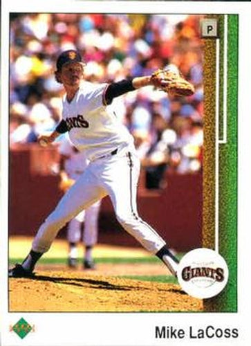 #48 Mike LaCoss - San Francisco Giants - 1989 Upper Deck Baseball