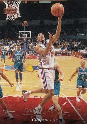 #48 Terry Dehere - Los Angeles Clippers - 1995-96 Upper Deck Basketball