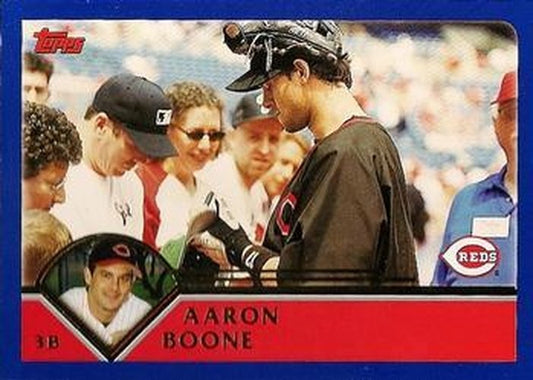 #48 Aaron Boone - Cincinnati Reds - 2003 Topps Baseball