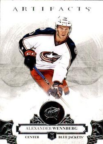 #48 Alexander Wennberg - Columbus Blue Jackets - 2017-18 Upper Deck Artifacts Hockey
