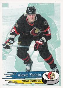 #48 Alexei Yashin - Ottawa Senators - 1995-96 Panini Hockey Stickers