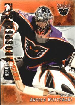 #48 Antero Niittymaki - Philadelphia Phantoms - 2004-05 In The Game Heroes and Prospects Hockey