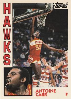 #48 Antoine Carr - Atlanta Hawks - 1992-93 Topps Archives Basketball