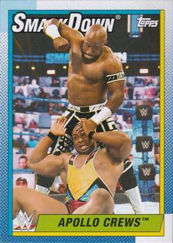 #48 Apollo Crews - 2021 Topps Heritage WWE Wrestling