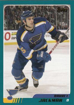 #48 Barret Jackman - St. Louis Blues - 2003-04 Topps Hockey