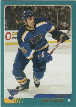 #48 Barret Jackman - St. Louis Blues - 2003-04 O-Pee-Chee Hockey