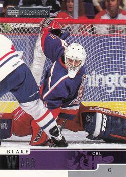 #48 Blake Ward - Tri-City Americans - 1999-00 Upper Deck Prospects Hockey