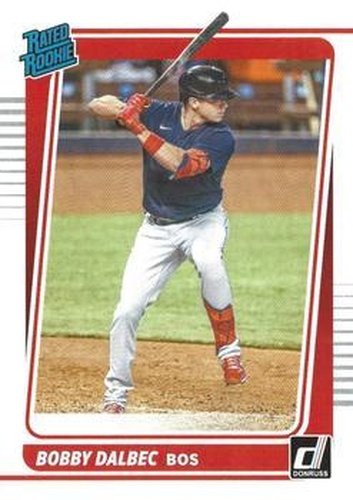 #48 Bobby Dalbec - Boston Red Sox - 2021 Donruss Baseball