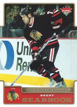 #48 Brent Seabrook - Chicago Blackhawks - 2006-07 Fleer Hockey