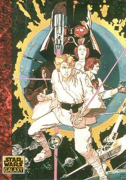 #48 Cartoonist Howard Chaykin - 1993 Topps Star Wars Galaxy