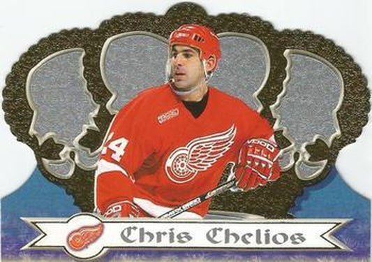 #48 Chris Chelios - Detroit Red Wings - 1999-00 Pacific Crown Royale Hockey