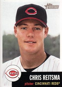 #48 Chris Reitsma - Cincinnati Reds - 2002 Topps Heritage Baseball