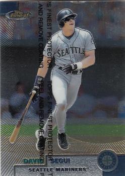 #48 David Segui - Seattle Mariners - 1999 Finest Baseball