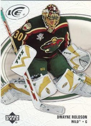 #48 Dwayne Roloson - Minnesota Wild - 2005-06 Upper Deck Ice Hockey