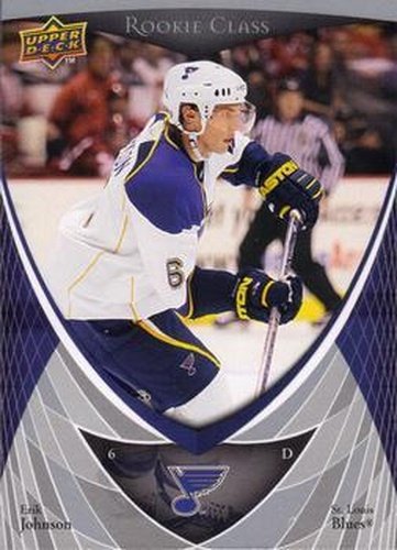 #48 Erik Johnson - St. Louis Blues - 2007-08 Upper Deck Rookie Class Box Set Hockey