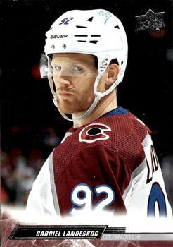 #48 Gabriel Landeskog - Colorado Avalanche - 2022-23 Upper Deck Hockey