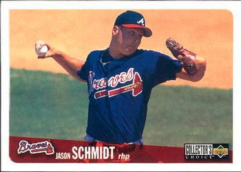 #48 Jason Schmidt - Atlanta Braves - 1996 Collector's Choice Baseball