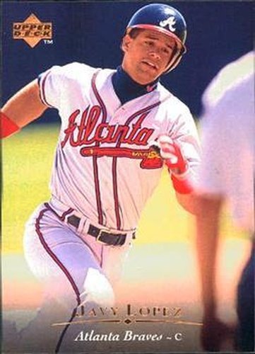 #48 Javy Lopez - Atlanta Braves - 1995 Upper Deck Baseball