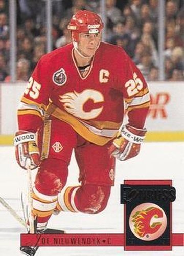 #48 Joe Nieuwendyk - Calgary Flames - 1993-94 Donruss Hockey