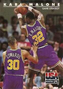 #48 Karl Malone - USA - 1992 SkyBox USA Basketball