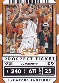 #48 LaMarcus Aldridge - Texas Longhorns - 2020 Panini Contenders Draft Picks Basketball