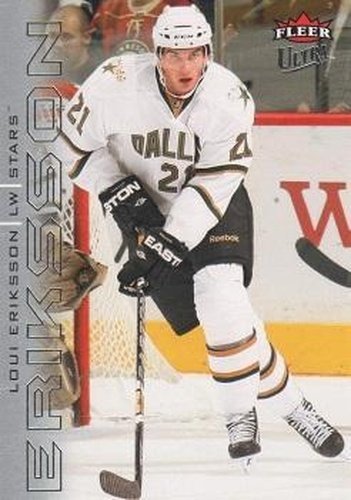 #48 Loui Eriksson - Dallas Stars - 2009-10 Ultra Hockey