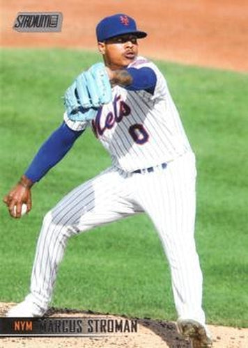 #48 Marcus Stroman - New York Mets - 2021 Stadium Club Baseball