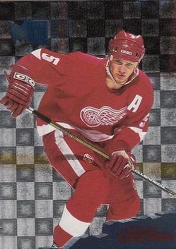 #48 Nicklas Lidstrom - Detroit Red Wings - 1995-96 Metal Hockey