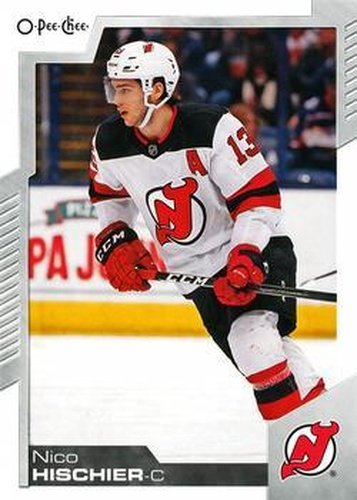 #48 Nico Hischier - New Jersey Devils - 2020-21 O-Pee-Chee Hockey