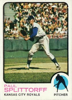 #48 Paul Splittorff - Kansas City Royals - 1973 Topps Baseball